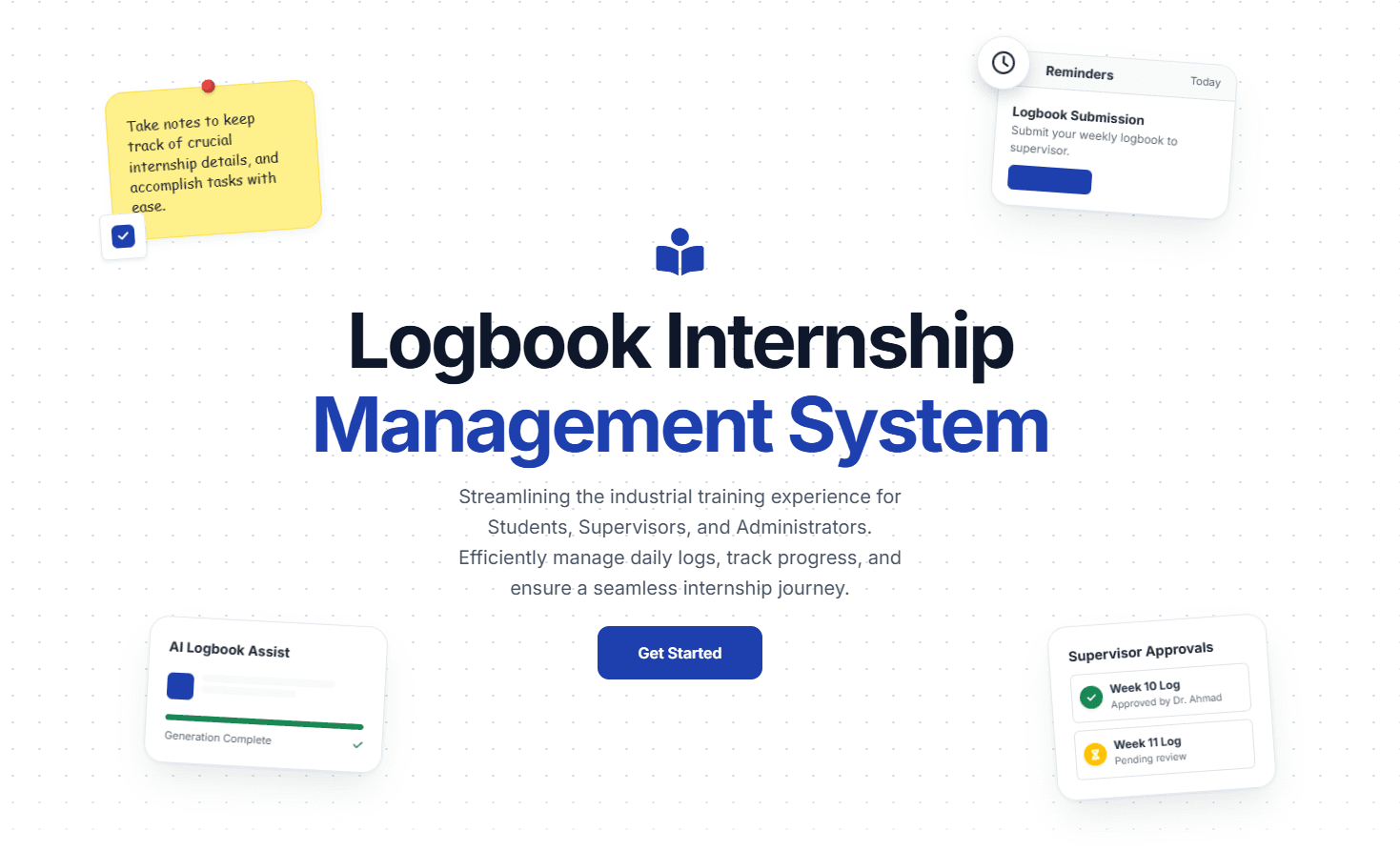 Logbook Internship Management System